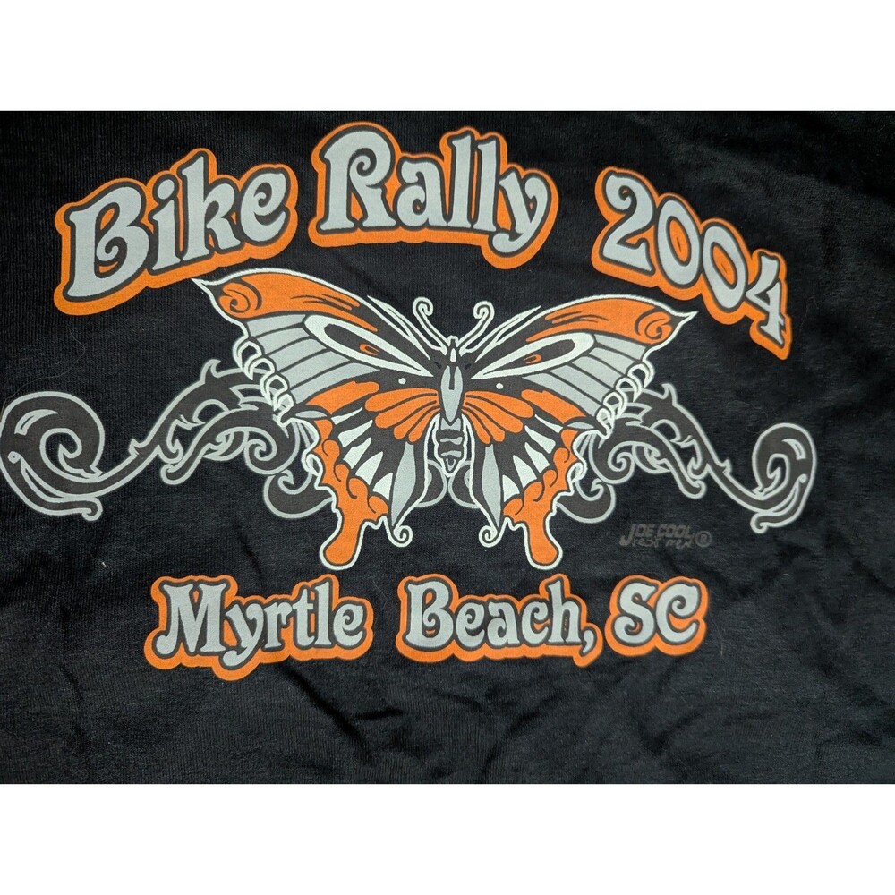 Vintage Myrtle Beach 2004 Biker Rally Tee Shirt Men's XL - Picture 3 of 4